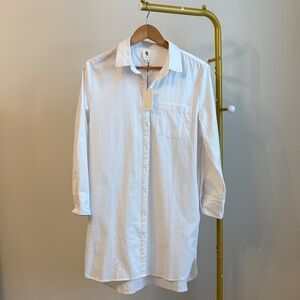 Flawless White Collared Shirt